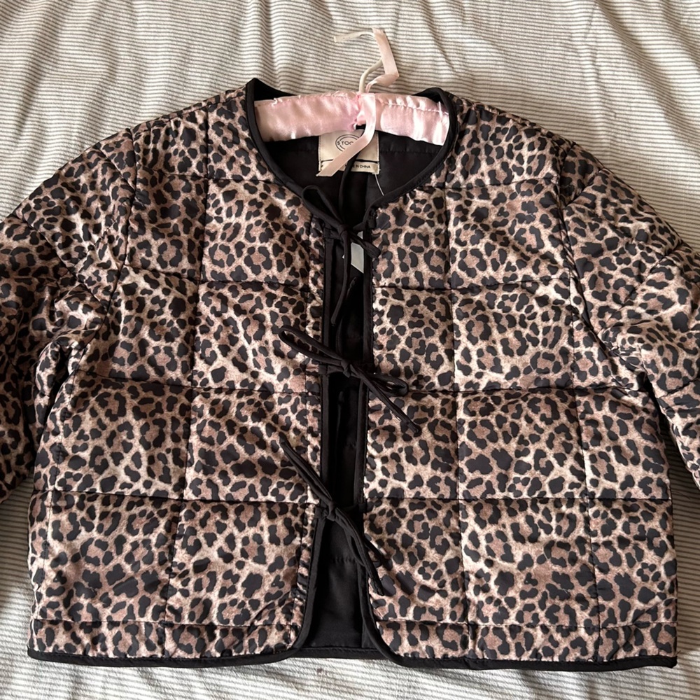 Stoosh Leopard Print Jacket
